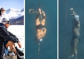 Швейтсариялик ғаввос Гиннеснинг рекордлар китобига кирди,