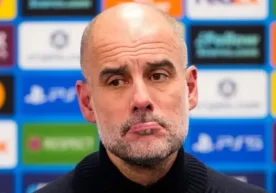 Manchester City head coach Pep Guardiola gave very high
