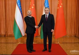 Xitoyning yetakchi kompaniyasi rahbari Shavkat Mirziyoyev qabulida bo‘ldi фото