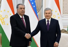 Ўзбекистон Президенти Шавкат Мирзиёев Тожикистон раҳбари