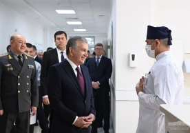 Президент Шавкат Мирзиёев бугун, 13 январ куни Мудофаа