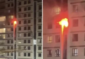 14 Ocak'ta Taşkent'te bir apartmanda yangın