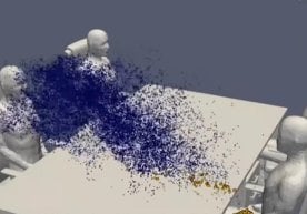 Овқатланиш пайти коронавирус одамдан одамга қандай ўтиши кўрсатиб берилди (видео) фото