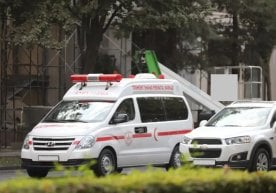 Самарқанд шаҳрида тез тиббий ёрдам машинасига йўл бермаган