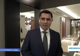 Олимжон Жумаев Скриншот: “Ўзбекистон 24” Озарбайжонда