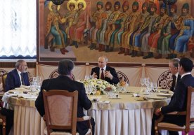 Putinning MDH davlatlari rahbarlari bilan norasmiy tushligi menyusi e’lon qilindi фото