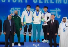 Хитойда ўтаётган оғир атлетика бўйича Осиё чемпионати