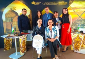 Фото: Ёшлар медиа маркази Marche du Film кинобозорида