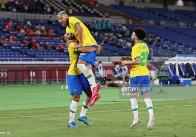 "Tokio 2020". 6 gol urilgan o‘yinda Braziliya Germaniyani taslim etdi фото