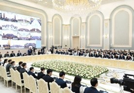 Президент Шавкат Мирзиёев ёшлар билан бўлиб ўтган