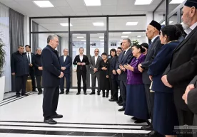 Шавкат Мирзиёев Тошкент шаҳри, Янгиҳаёт туманидаги