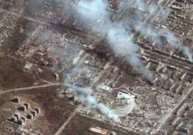 Mariupol. Maxar Technologies / AFP / Scanpix / LETA Yuzlab