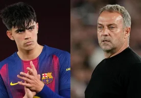 Das junge Talent des FC Barcelona, Marc Bernal, drückte