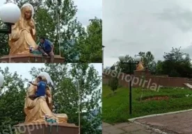 Videolavhadan olingan foto G‘azalkent shahridagi «Xotira