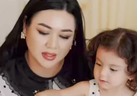 Mumtozbegim, la hija de Zebiniso Holiqova, ha cumplido 2
