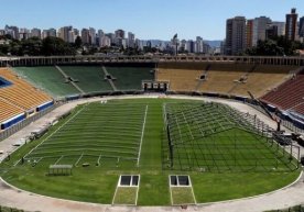 Braziliyadagi futbol stadionlari shifoxonaga aylantirilmoqda (foto) фото