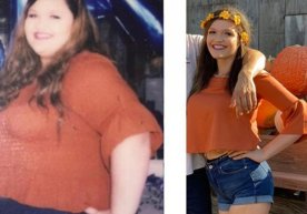 Kaliforniyalik qiz 88 kiloga ozdi va tanib bo‘lmas darajada o‘zgarib ketdi (foto) фото