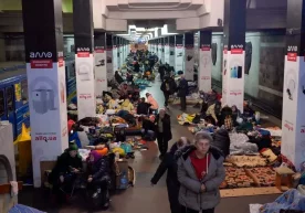 Urush paytida bomba boshpanasiga aylangan Xarkov