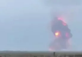 Foto: Videodan skrinshot 16 avgust tongida Qrim shimolida