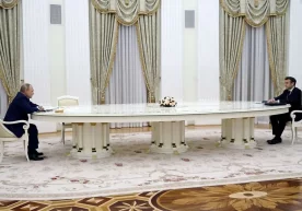 Foto: Reuters Vladimir Putin Fransiya prezidenti Emmanuel