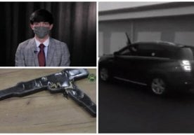 Tonirovkali Captiva haydovchisi avtomat ko‘tarib yurgani aks etgan video tarqaldi фото