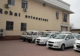“Роҳат” автосалонининг Телеграмдаги каналида автосалондаги
