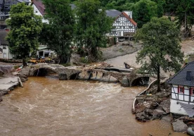 Germaniyadagi kuchli toshqin qurbonlari soni 156 kishiga