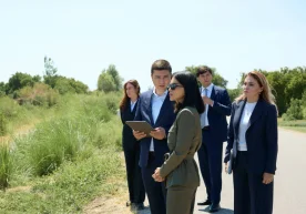 Фото: Саида Мирзиёева / Telegram Президент көмекшісі Саида