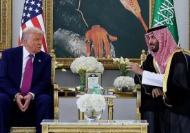 US President Donald Trump met with the kingdom's