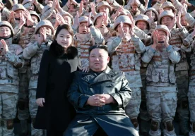 Shimoliy Koreya yetakchisi Kim Chen In o‘z qizi bilan
