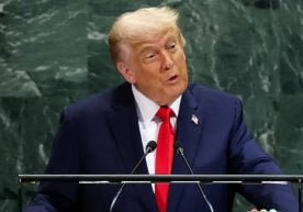 АҚШ президенти Доналд Трамп 22 сентябрь куни Ню-Йоркда БМТ