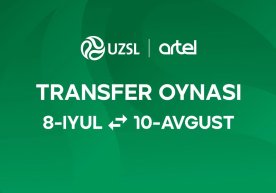 Ўзбекистон Суперлигаси ёзги трансфер ойнаси саналарини
