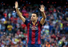 Xavi “Barselona” muxlislarini Ispaniya madhiyasiga hushtakbozlik qilishganini olqishladi фото