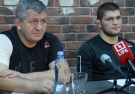 Хабиб Нурмагомедовнинг отаси ва мураббийи Абдулманап