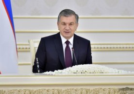 Шавкат Мирзиёев БМТ гуруҳининг мукофоти билан тақдирланди фото