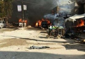 Foto: Anadolu Suriyaning Afrin shahrida portlovchi qurilma
