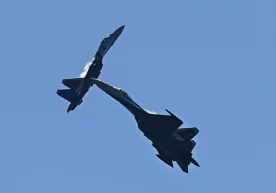 Россия Ҳарбий космик кучлари Су-35С қирувчиларининг янги