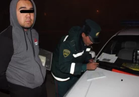 Farg‘ona viloyati IIB YPX inspektori E.Begmatov «Vaz 2106»