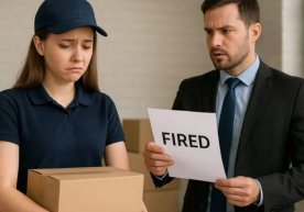 Испанияда етказиб бериш хизматида ишловчи аёл ишга