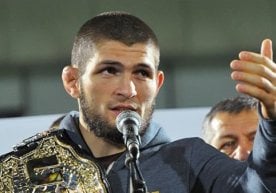 Аралаш йўналиш (ММА) бўйича жангчи Ҳабиб Нурмагомедов уни