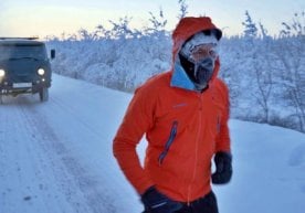 Moldovalik sportchi 60 daraja sovuqda 50 kmlik masofani yugurib o‘tdi фото