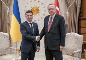 Туркия президенти Ражаб Тоййиб Эрдўған Украина президенти