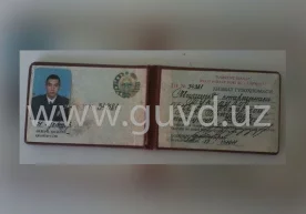 Тошкент шаҳрида қалбаки гувоҳнома тақдим этган шахс