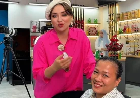 Designer and actress Shahzoda Muhammedova drew the