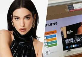 Британиялик машҳур поп хонанда Dua Lipa суратидан