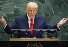 АҚШ президенти Дональд Трамп Бирлашган Миллатлар Ташкилоти