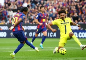 En la 26.ª jornada de La Liga, el Barcelona recibió al