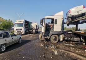 Жиззахдаги ЙҲТда қанча янги автомобил шикастлангани маълум қилинди фото