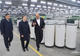 Президент Шавкат Мирзиёев Ғиждувон туманидаги «Парвоз Хумо
