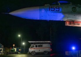 Карелия Республикасида Су-30 ҳарбий самолёти иштирокида